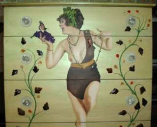 Chest Of Drawers Victorian Highboy Oil Painting  