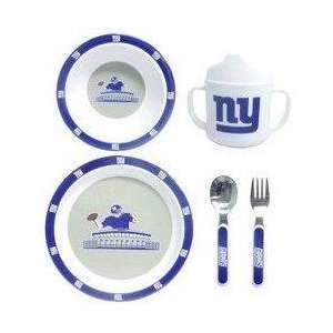  New York Giants NFL Childrens 5 Piece Dinner Set Sports 