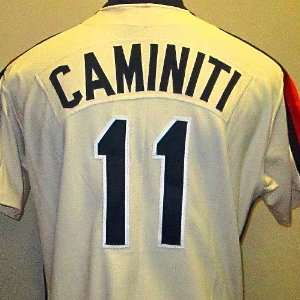  Houston Astros Ken Caminiti # 11 1990 Road Game Used 