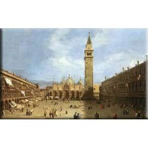   San Marco 30x18 Streched Canvas Art by Canaletto