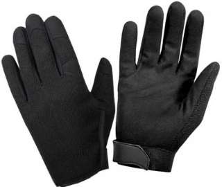 Black Police/Security Ultra Light High Performance Activewear Gloves 