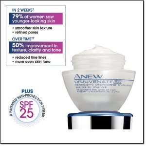 Anew Rejuvenate Revitalizing Facial Day Cream wiht SPF 25 NEW RELEASE