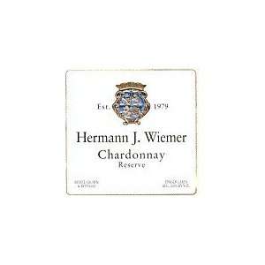  Hermann J. Wiemer Chardonnay Reserve 2003 750ML Grocery 