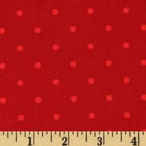  Miller Tiny Dots Fire Fabric By The Yard Arts, Crafts & Sewing