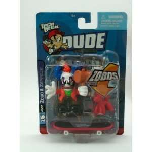  Tech Deck Dude Evolution Zoods #007 Zobo & Zeppelin Toys 