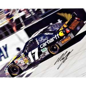  2009 Matt Kenseth #17 Carhartt Racing Pic SIGNED Sports 