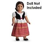 new nib american girl doll josefina s dress vest set