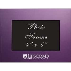  Lipscomb University   4x6 Brushed Metal Picture Frame 