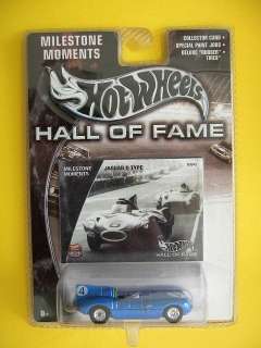 HOT WHEELS Hall of Fame Milestone Moments Jaguar D NEW 027084008319 