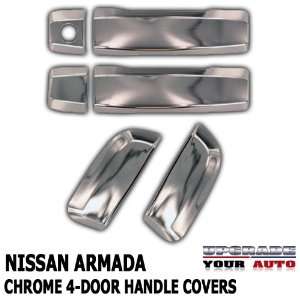  2005 2011 Nissan Armada 4 Door Chrome Door Handle Covers 
