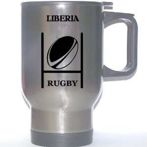    Liberian Rugby Stainless Steel Mug   Liberia 