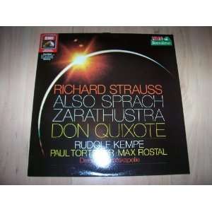   ROSTAL Strauss Quixote/Zarathustra Paul Tortelier / Max Rostal Music