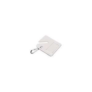  Lucky Line Products 2669020 Cabinet Tags, White, 20/pk 