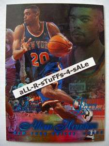 96 97 Flair Showcase ALLAN HOUSTON Legacy /150 Row 1 Knicks  