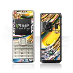  Design Skins for Sony Ericsson K220i   Rainbow Waves 
