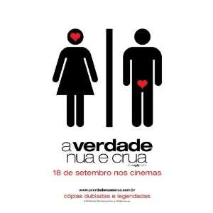  Truth Movie Poster (11 x 17 Inches   28cm x 44cm) (2009) Brazilian 