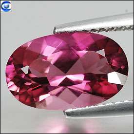 00ct  Pretty Pink  Natural Lustrous Oval Tourmaline  NR  