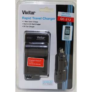  Vivitar Rapid Travel Battery charger for Canon LPE10 AC 