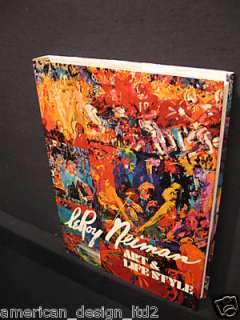 Art & Lifestyle Book By LeRoy Neiman 1st Ed Life Style  