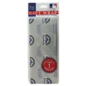   Rockies MLB Flat Gift Wrap (20x30 Sheets)