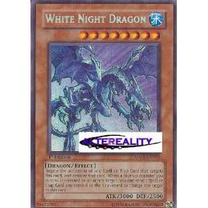  White Knight Dragon Secret Rare Toys & Games