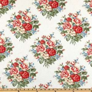  44 Wide Moda Charlevoix Floral Sand Fabric By The Yard 