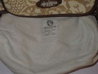 Spartina 449 Daufuskie Island Linen & Leather Purse Handbag Bag  
