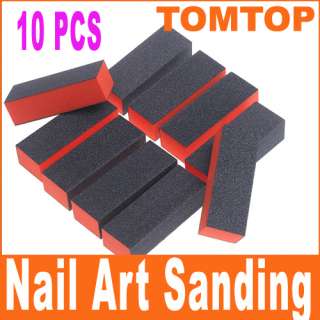 10 PCS Nail Art Buffer Sanding Block Files Manicure New  