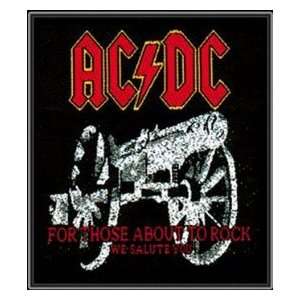  AC/DC For Those About To Rock We Salute You Patch m730 