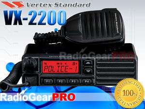 Vertex Standard VX 2200 UHF 400 470 mHz Car Taxi Radio  