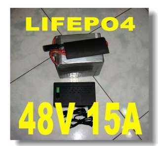 48V 15AH LiFePO4 Li ion Battery Electric Scooter  