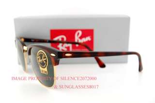 New Ray Ban Sunglasses RB 3016 CLUBMASTER W0366 HVN 49  