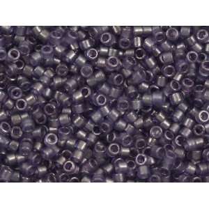    8g Trans Matte Shy Violet Delica Seed Beads Arts, Crafts & Sewing