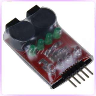 Lipo Voltage Tester 2 4S link Alarm Low Buzzer RC PLANE  