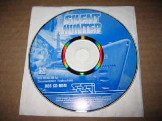 1st SILENT HUNTER PC GAME BY SSI   CD ROM   WINDOWS / DOS  