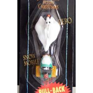 Nightmare Before Christmas ~ ZERO   Pull Back Toy 