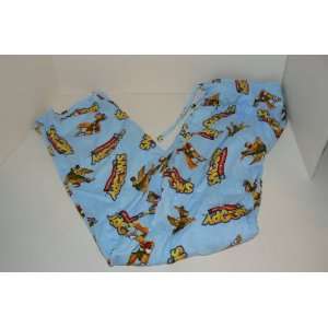  Snoopy V. The Red Baron Flannel Sleep Pant, Size XL (Extra 