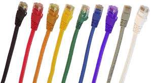 50 foot Cat 5 Cat5e Cable Patch Cord Ethernet CHOICE ft 787714069812 