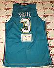 CHRIS PAUL Signed Auto NEW ORLEANS HORNETS Jersey COA+PROOF 