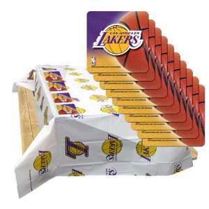  Los Angeles Lakers Tablecloth Coaster Pack Sports 