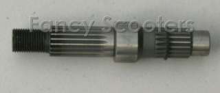 50cc GY6 Engine Gearbox Outer Shaft (B) (L126mm, for shortcase engine 