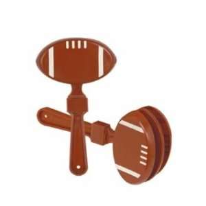  Football Clapper 7in. Pkg/24