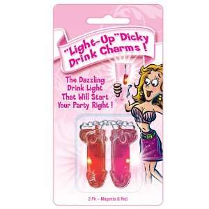   Up D*cky Drink Charms 12 Pack, Purple & Red