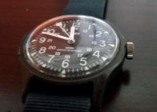 Vintage 80 Timex Camper Military Style Mechanical Watch  MaCGYVER 