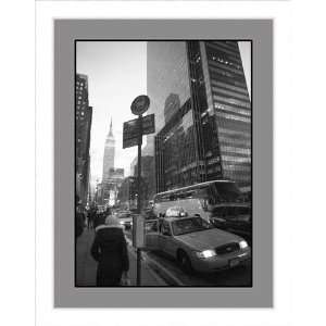  Manhattan at Dusk by Nelson Figueredo   Framed Artwork 