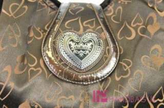 NWT Designer Inspired HEART & LOVE Fashion Clutch Bag Handbag Purse 
