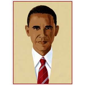    Barack Obama   Poster by Clifford Faust (3x4)