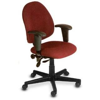 Perch Economic Desk Chair   High Back   Black Faux Leather   Hard 