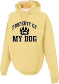 Property of My Dog Hoodie Hooded Sweatshirt S  5x  
