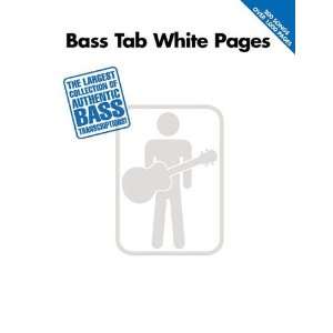  Bass Tab White Pages [Paperback] Hal Leonard Corp. Books